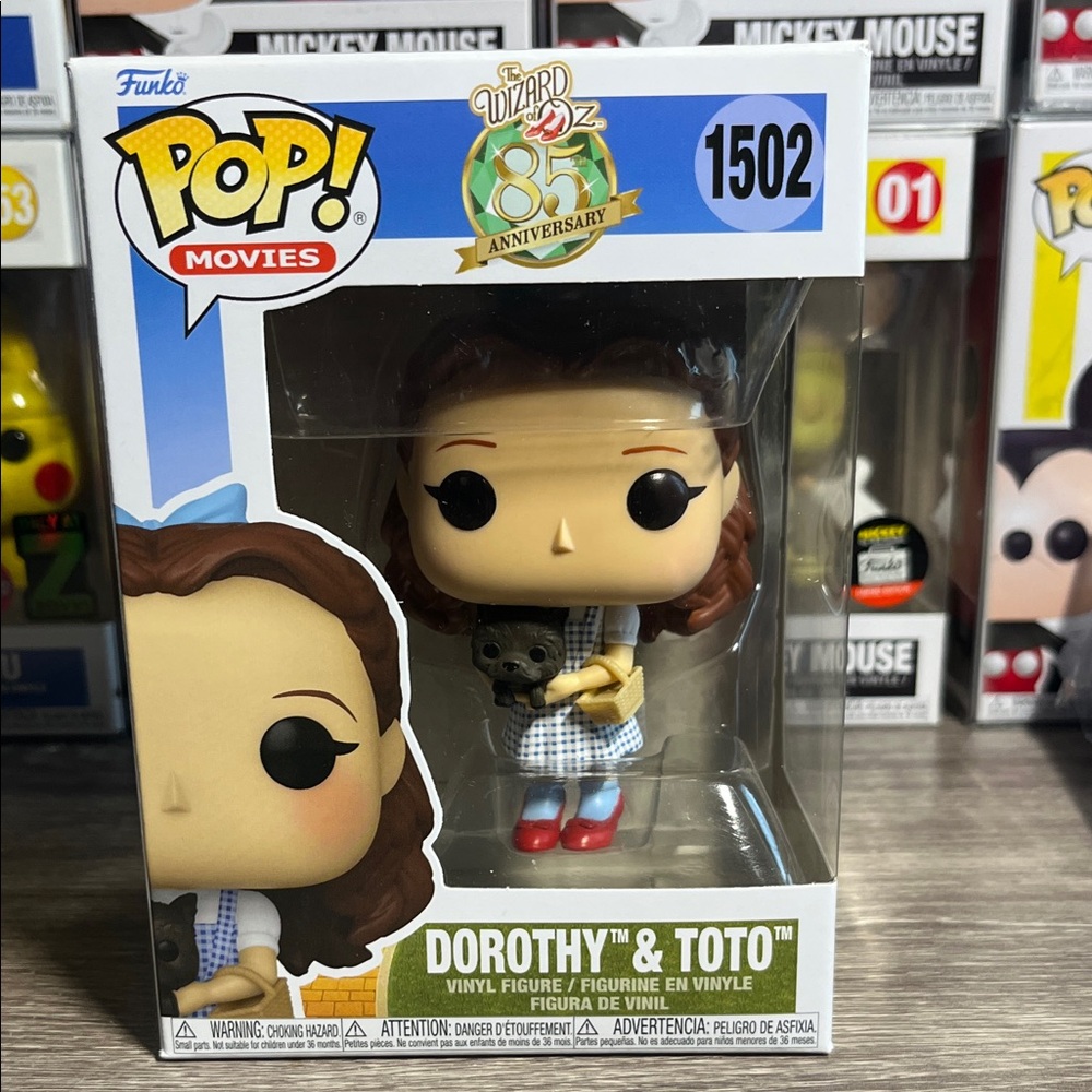 Funko Pop Dorothy & Toto 85th Anniversary Figure